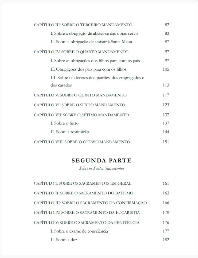 INSTRUÇÃO AOS CATÓLICOS - SANTO AFONSO MARIA DE LIGÓRIO