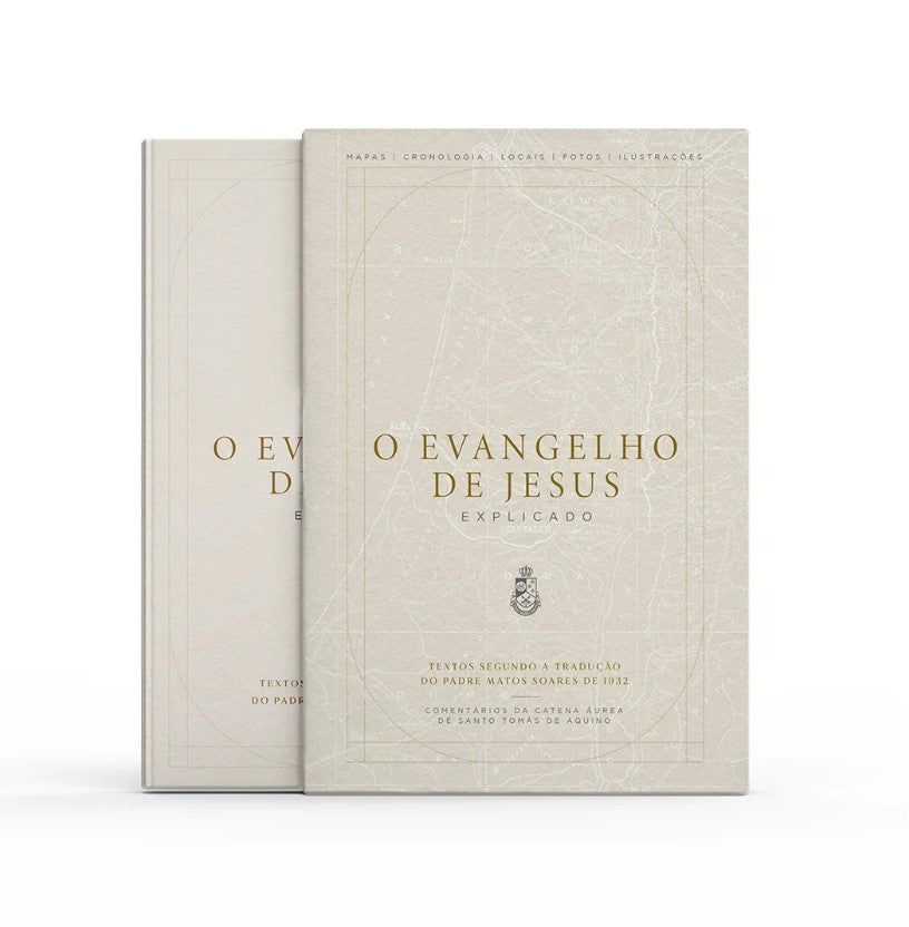 O EVANGELHO DE JESUS EXPLICADO - COMENTÁRIOS, MAPAS, FOTOGRAFIAS E ILUSTRAÇÕES